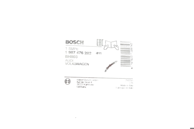 BOSCH 1987476282 Шланг тормозной передний в наличии Днепр