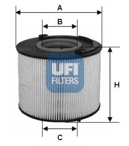 Топливный фильтр 2601500 UFI