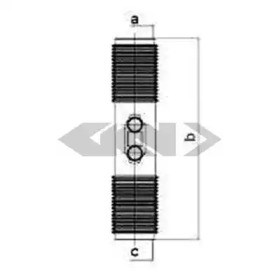 LEMFORDER 3024401 Пыльник рулевого механизма (рейки) в наличии Ирпень