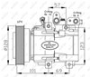 Компрессор хладагента 32204 NRF