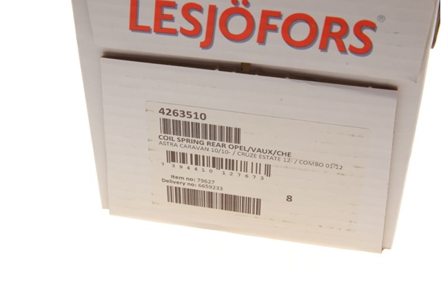 LESJOFORS 4263510 Пружина задняя в наличии Житомир