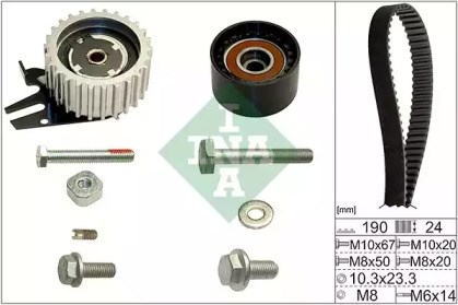 INA 530062410 Ремень ГРМ, комплект в наличии Киев