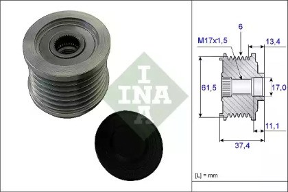 535002310 INA Шкив генератора купить в Чернигов