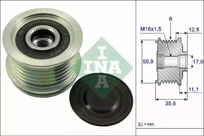 535004110 INA Шкив генератора купить в Киев