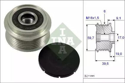 535006510 Шкив генератора купить Винница