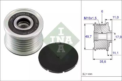 INA 535008610 Шкив генератора в наличии Винница