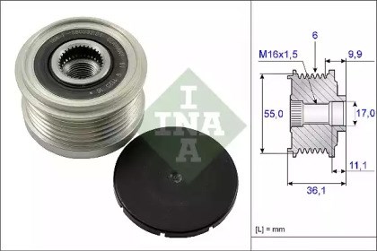 INA 535010310 Шкив генератора в наличии Киев