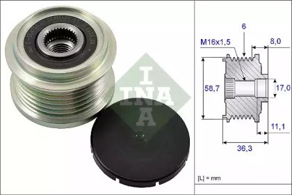 535016010 Шкив генератора купить Николаев