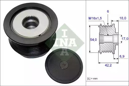 INA 535018810 Шкив генератора в наличии Черновцы