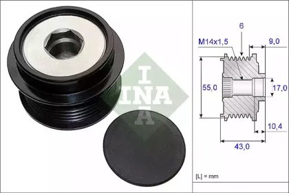 535020810 INA Шкив генератора купить в Хмельницкий