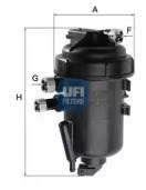 Корпус фильтра топливного 5517800 UFI