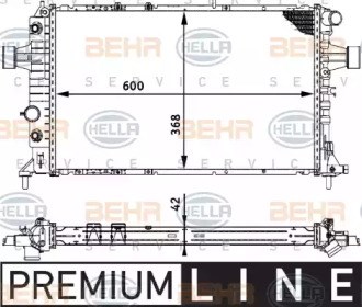 NISSENS 63003A Радиатор в наличии Николаев