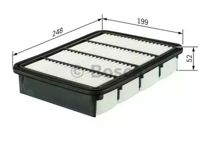 BOSCH F026400165 Фильтр воздушный в наличии Полтава
