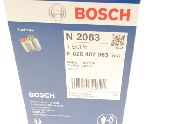 F026402063 BOSCH Топливный фильтр купить в Кривой Рог