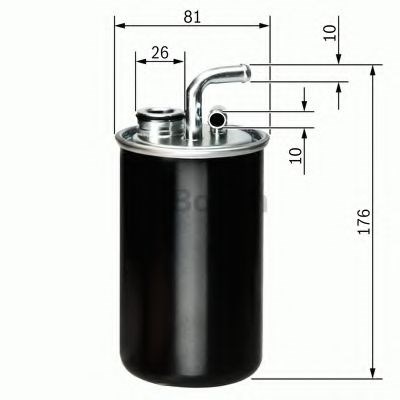BOSCH F026402827 Фильтр топливный в наличии Черновцы