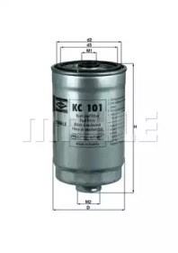 MAHLE KC101 Фильтр топливный в наличии Полтава