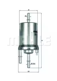 KL1561 MAHLE Фильтр топливный купить в Черкассы