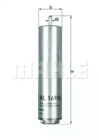 KL1694D MAHLE Топливный фильтр купить в Запорожье