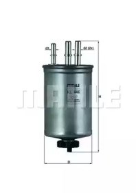 KL446 MAHLE Топливный фильтр купить в Ирпень