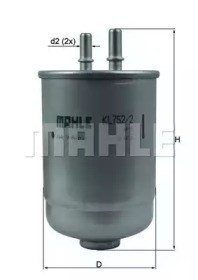 MAHLE KL7522D Топливный фильтр в наличии Черновцы