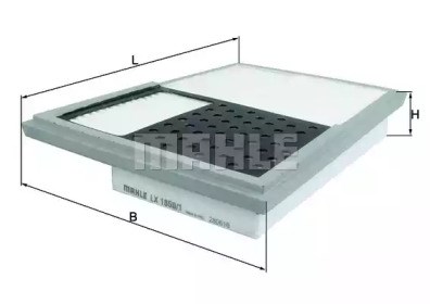 MAHLE LX18501 Фильтр воздушный в наличии Кривой Рог