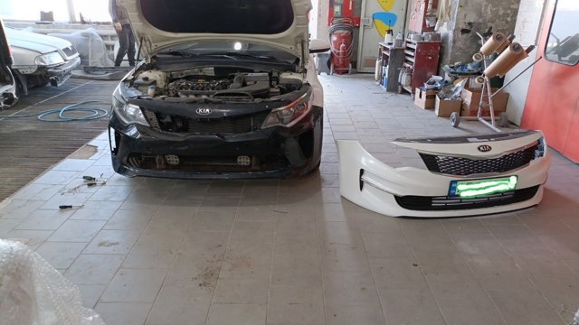 Кожух бампера переднего KIA Optima IV