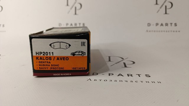 Колодки передние Chevrolet Aveo II