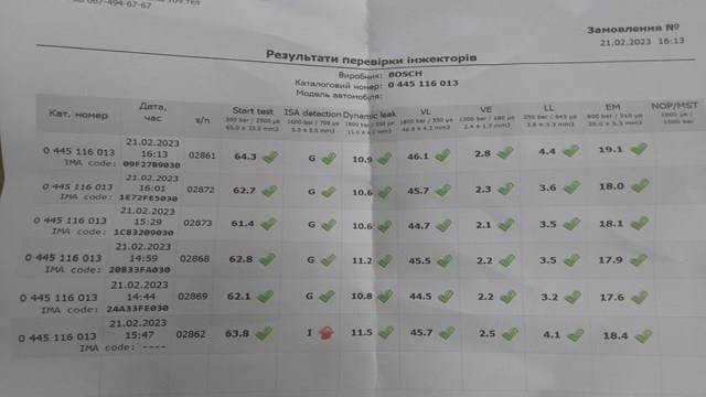 BOSCH 0445116013 в наличии Ужгород