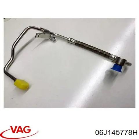 06J145778H VAG Трубка (шланг) подачи масла к турбине купить в Ирпень