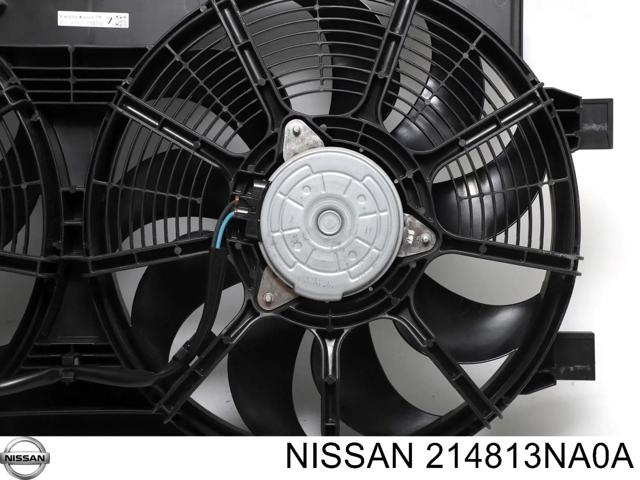 NISSAN 214813NA0A Диффузор радиатора охлаждения, в сборе с мотором и крыльчаткой в наличии Николаев