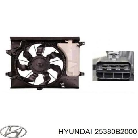 25380B2000 HYUNDAI Диффузор вентилятора в сборе с мотором и крыльчаткой купить в Кривой Рог