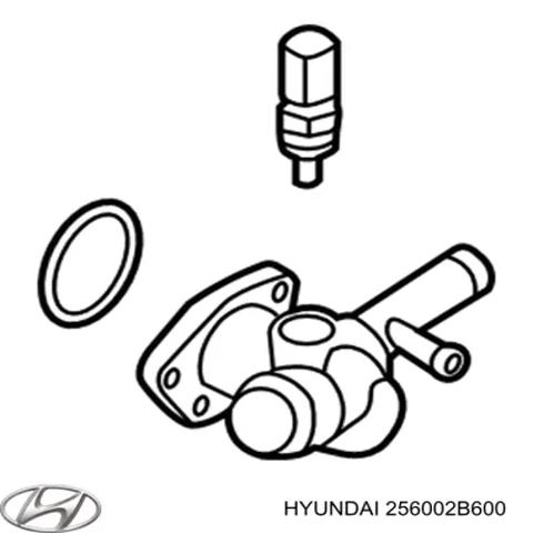 256002B600 HYUNDAI Фланец системы охлаждения (тройник) купить в Харьков