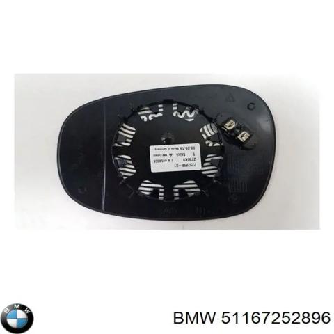 BMW 51167252896 Стекло правого зеркала заднего вида в наличии Ужгород