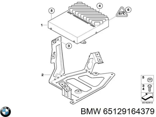 Усилитель звука аудиосистемы 65129164379 BMW