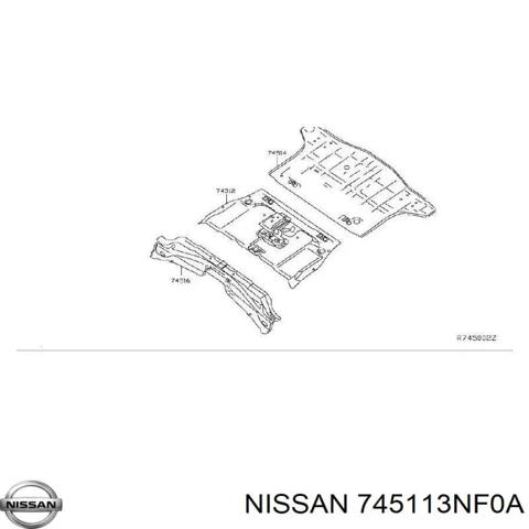745113NF0A NISSAN Днище багажника (ниша запасного колеса) купить в Черкассы