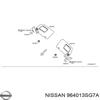 Козырек противосолнечный 964013SG7A NISSAN