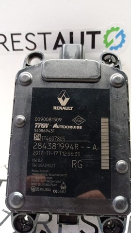 RENAULT 284381994R Радарный датчик дистанции в наличии Украина