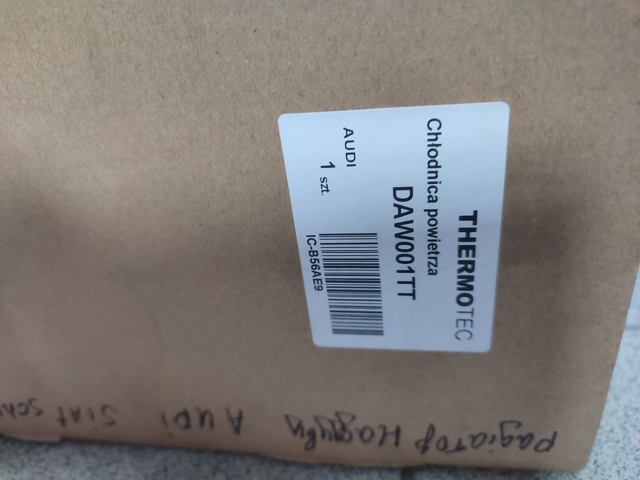 DAW001TT THERMOTEC Интеркулер купить в Чернигов