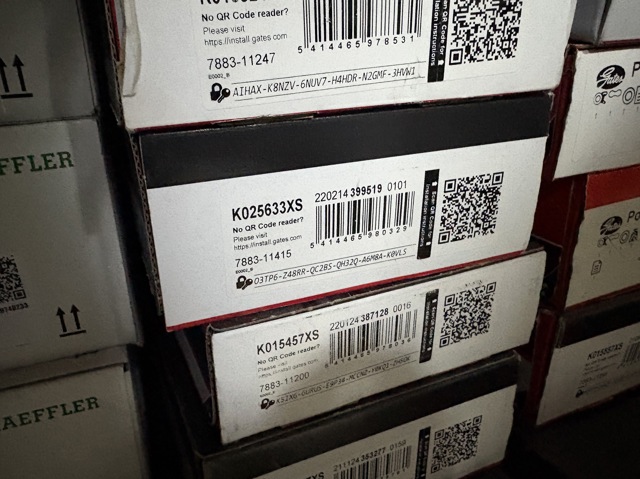 GATES K025633XS Комплект ГРМ в наличии Днепр