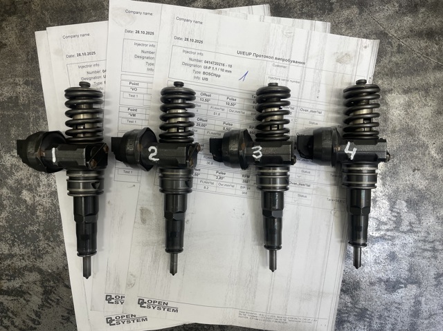 BOSCH 0414720216 Форсунка впрыска топлива в наличии Тернополь