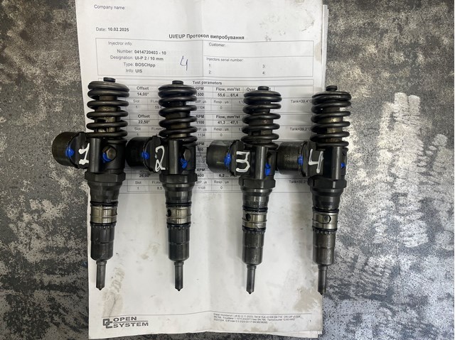 BOSCH 0414720403 Форсунка впрыска топлива в наличии Каменское