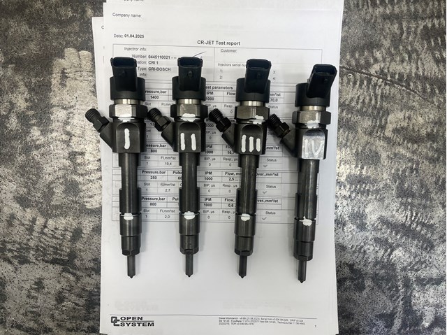 BOSCH 0445110021 Топливные форсунки в наличии Тернополь