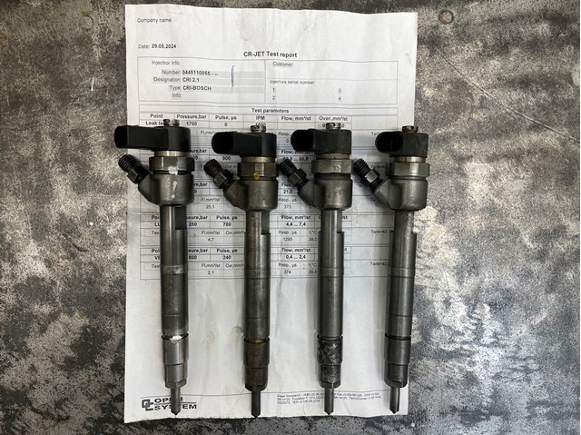 BOSCH 0445110055 Форсунка впрыска топлива в наличии Запорожье