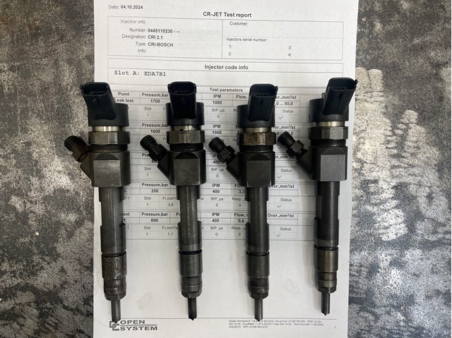 BOSCH 0445110230 Топливные форсунки в наличии Ровно