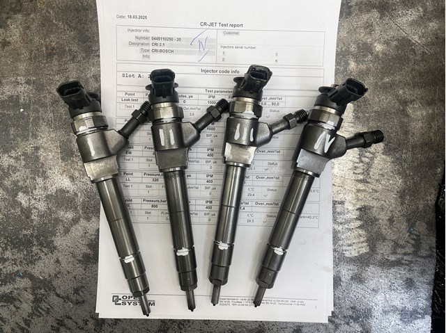 Форсунка впрыска топлива 0445110250 BOSCH