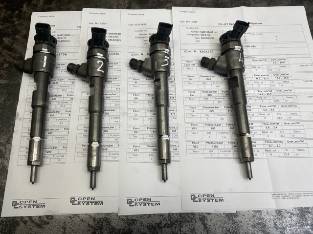 BOSCH 0445110485 Форсунка впрыска топлива в наличии Запорожье