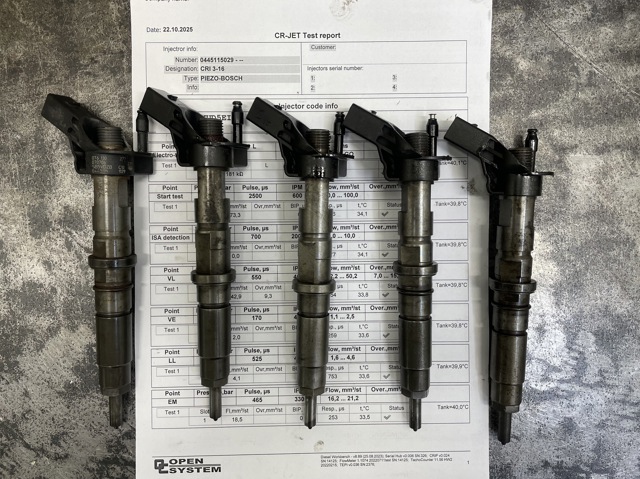 Форсунки 0445115029 BOSCH