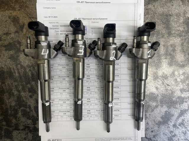 CONTINENTAL 166000372R Топливные форсунки в наличии Винница