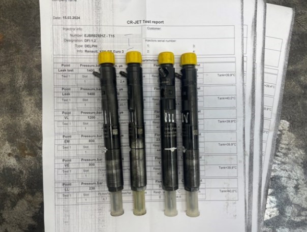 Форсунка впрыска топлива EJBR02101Z RENAULT