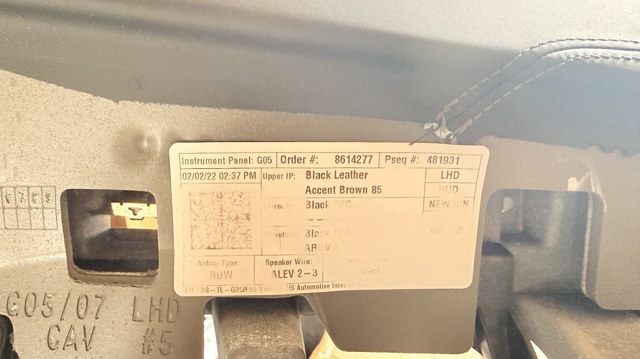 BMW 51459471908 Панель салона передняя "торпедо" в наличии Одесса